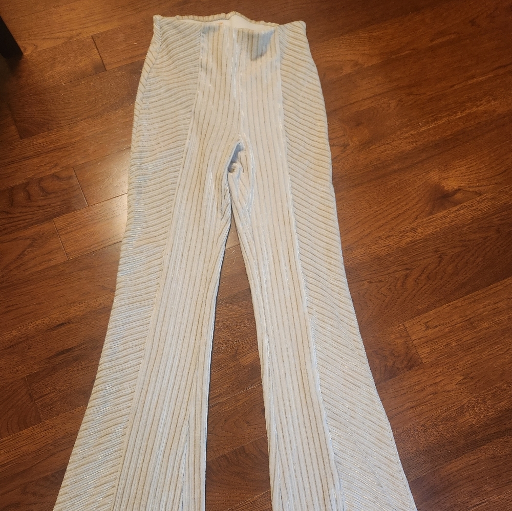 Free people velvet corduroy tan pants